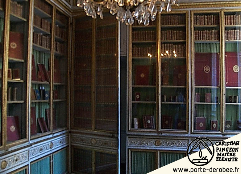 bibliotheque drobe petits appartements de la Reine